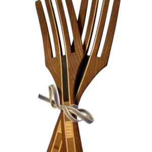 Salladsbestick Stora Beige